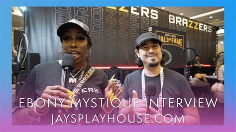 ebony mystique and tranny|Ebony Mystique interview from AVN 2023 .